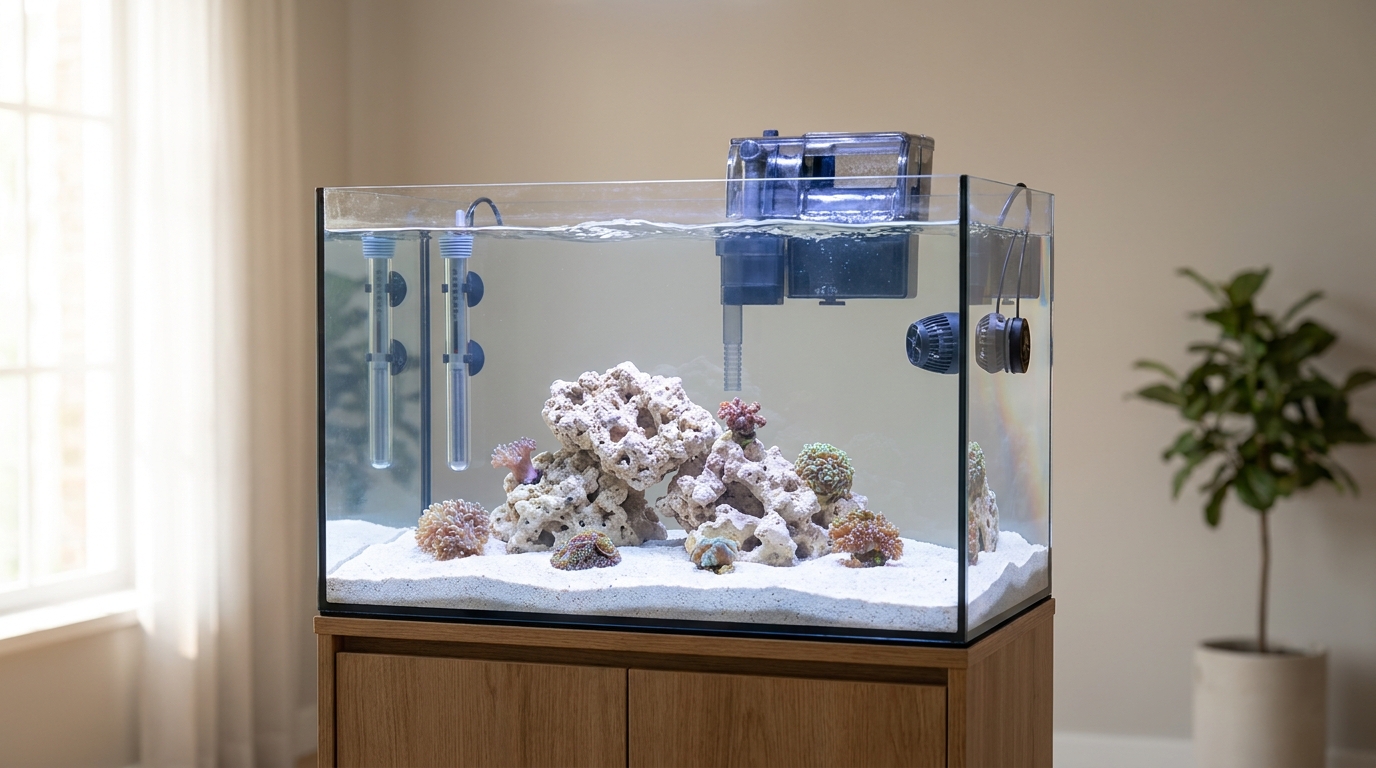 Aquarium eau de mer débutant : bien choisir son premier bac